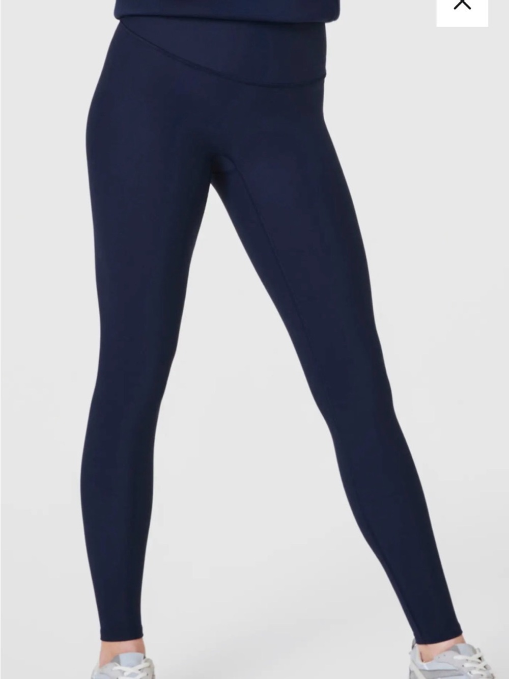 Spanx Timeless Blue High Waist Yoga Pants/ Leggings NWOT